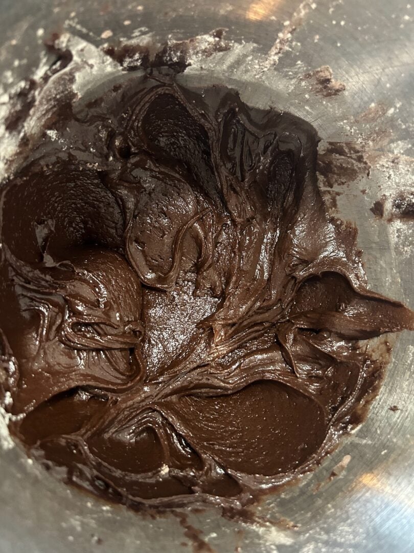 Mint M&M Brownie Cookie Dough