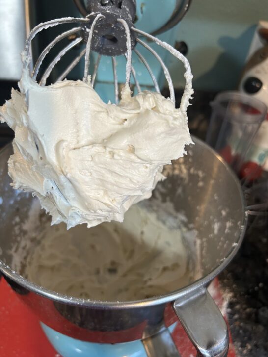 Candy Cane Whoopie Pie filling