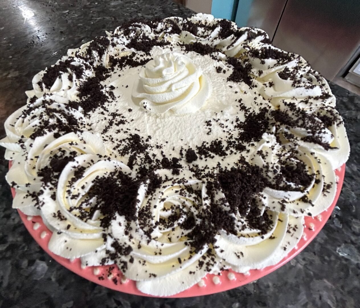 No Bake Chocolate Cream Pie