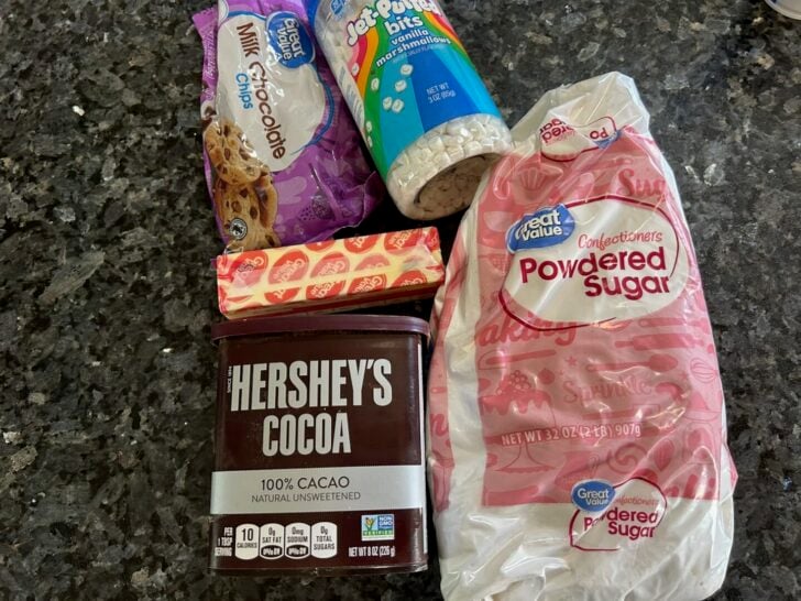 chocolate frosting ingredients