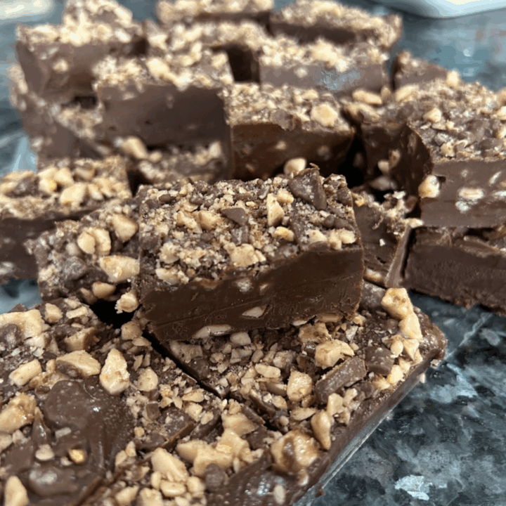Easy Heath Toffee Fudge