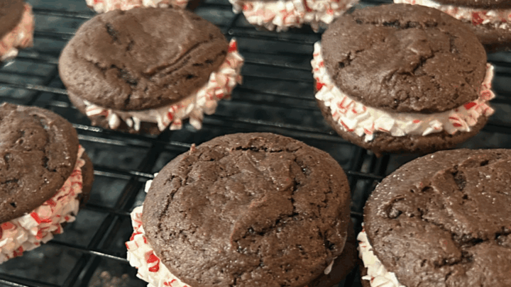 Image for Candy Cane Whoopie Pies (Soft & Fluffy)