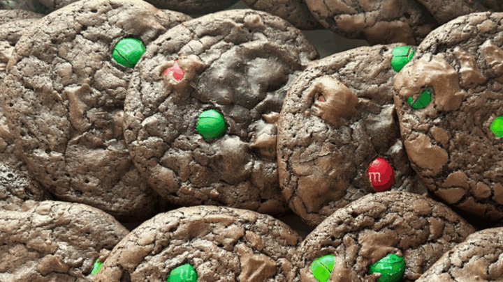 Image for Mint M&M Brownie Cookies