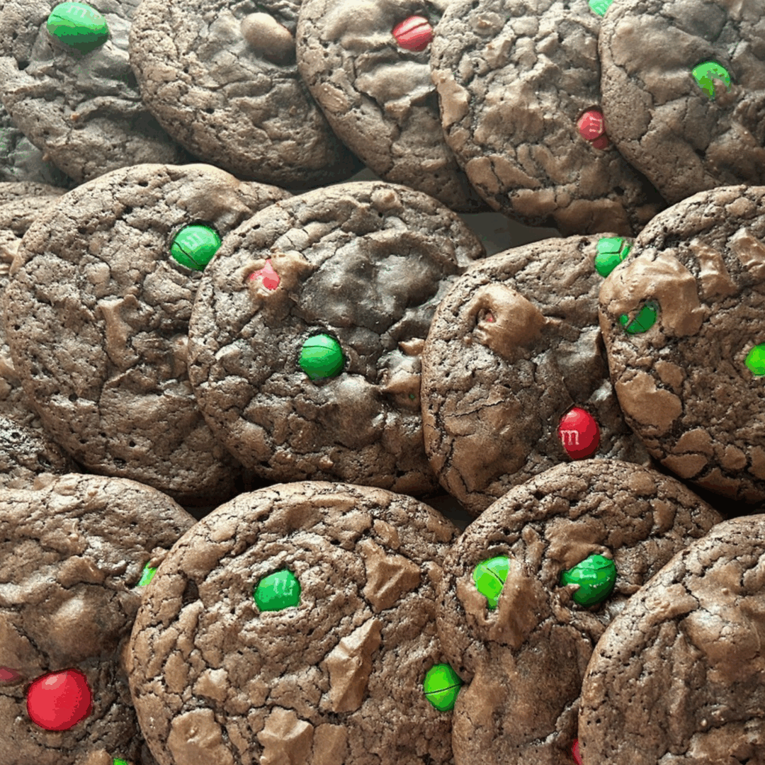 Mint M&M Brownie Cookies Pin 