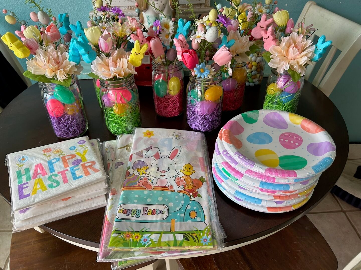 Easter party decor and centerpiece ideas