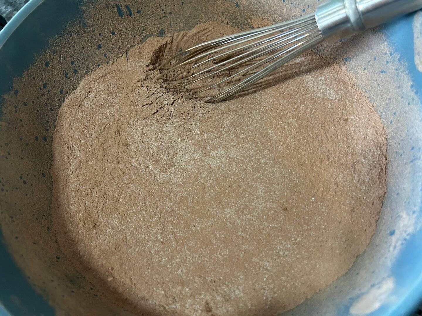 dry ingredients, mixed