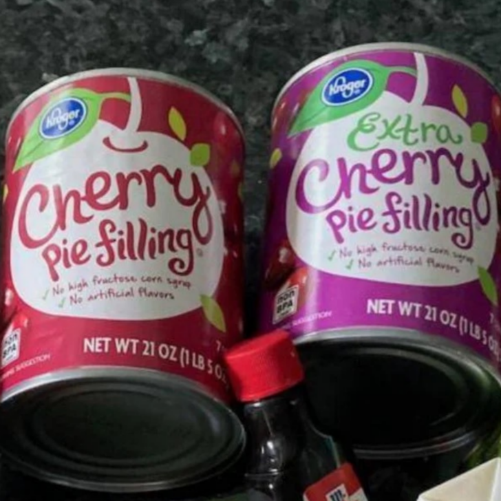 canned pie filling
