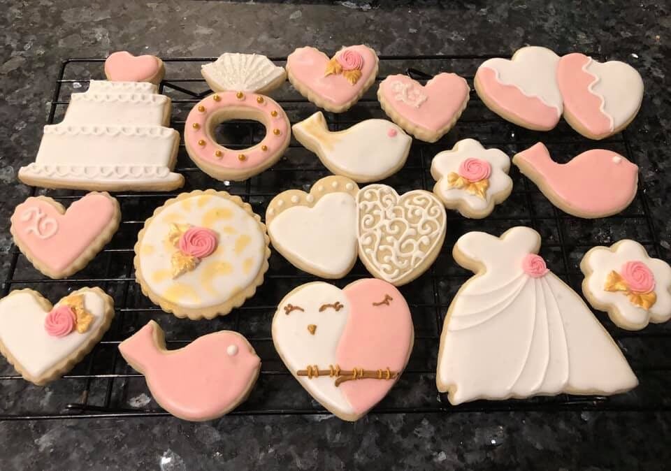 DIY wedding cookies