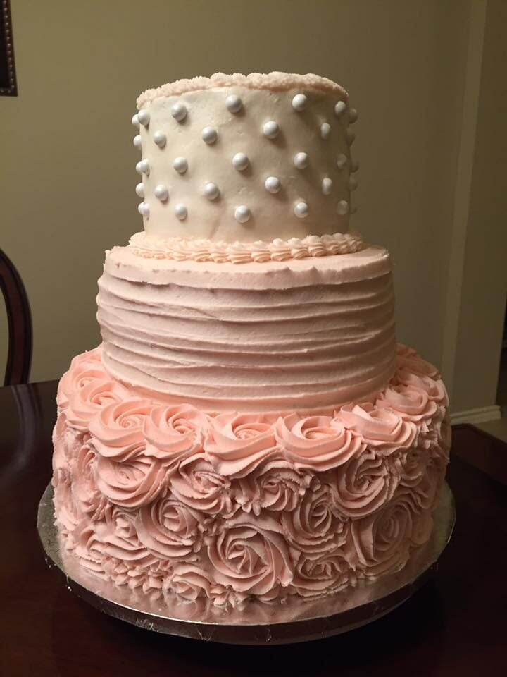 valentine wedding cake