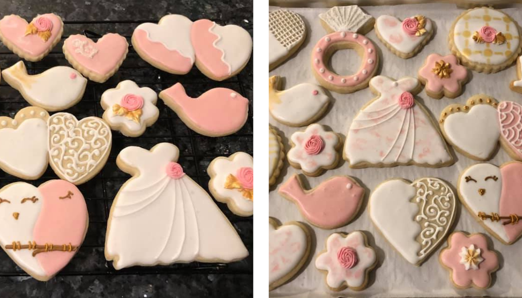 valentine sugar cookies