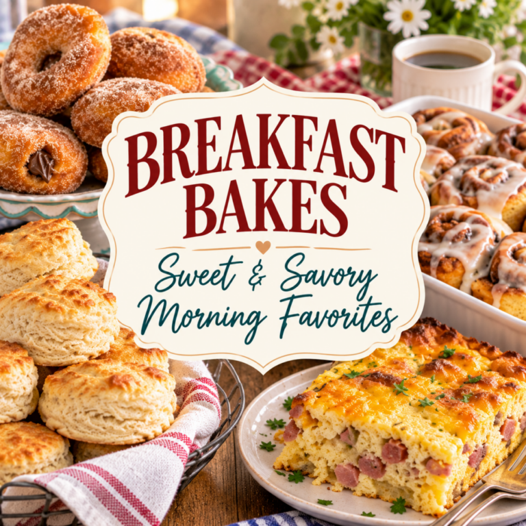 Breakfast Bakes: Sweet & Savory Morning Favorites for Every Table