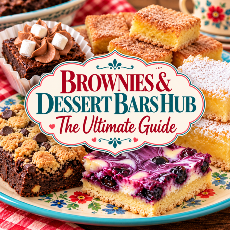 Brownies & Dessert Bars: The Ultimate Guide to One-Pan Desserts