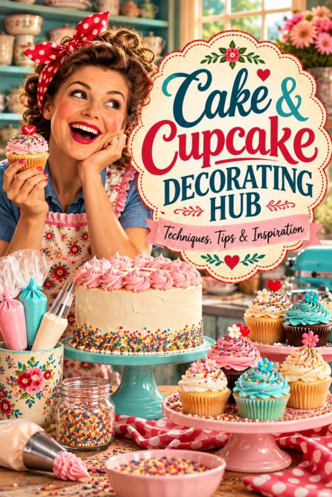cake and cupcake decorating hub