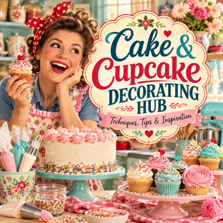 Cake & Cupcake Decorating Hub: Techniques, Tips & Inspiration