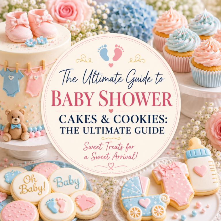 Baby Shower Cakes & Cookies: The Ultimate Guide to Sweet Shower Desserts