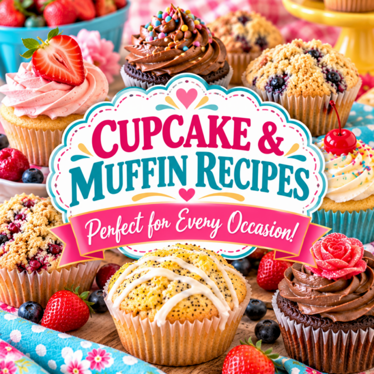 Cupcake and Muffin Recipes: The Ultimate Guide to Sweet Homemade Bakes