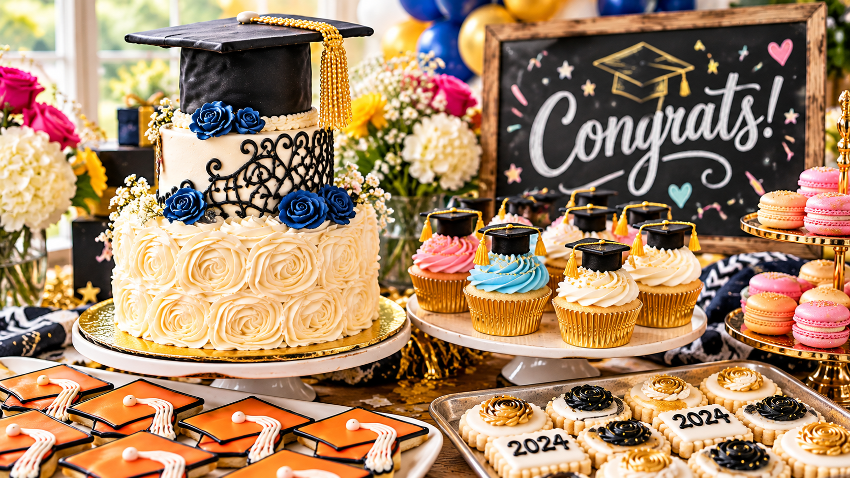 Graduation Party Desserts