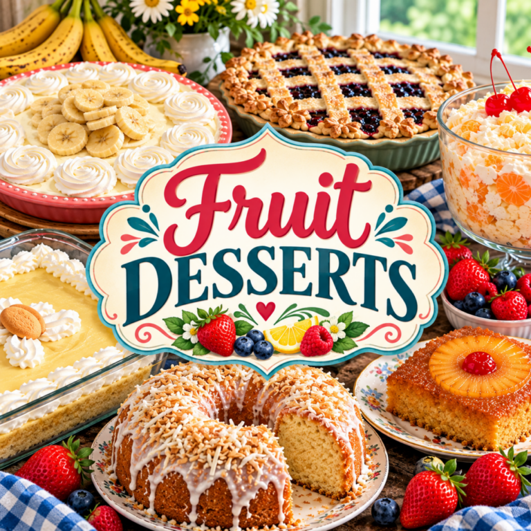 Fruit Desserts for Every Season: The Ultimate Guide