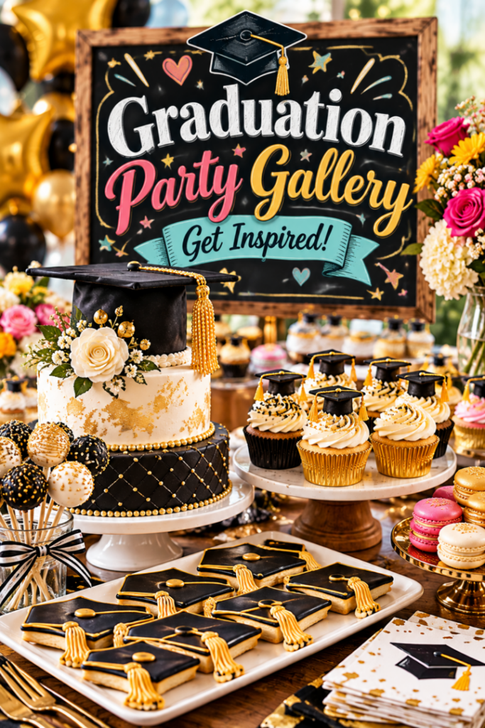 Graduation Party Desserts