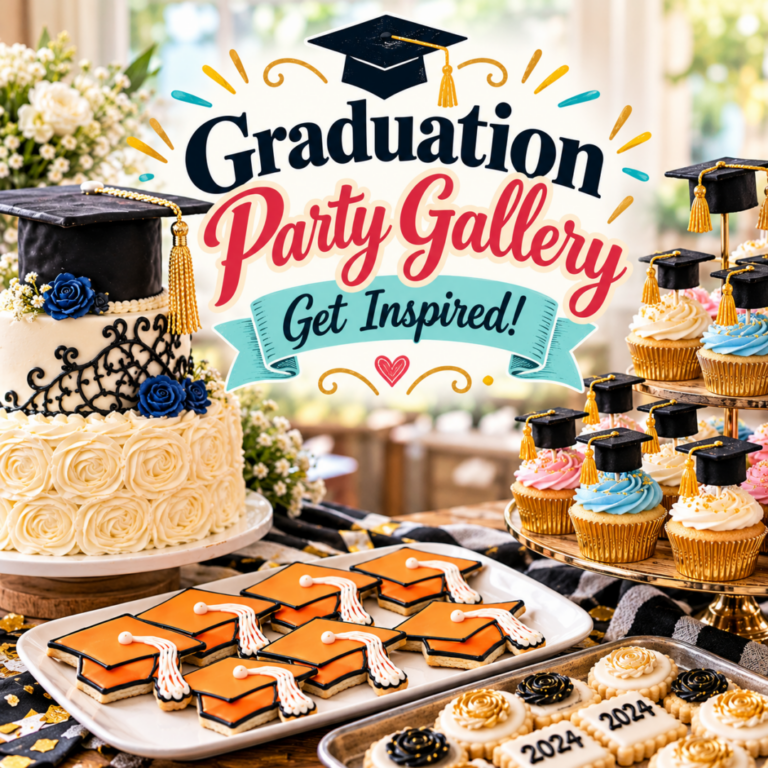Graduation Party Desserts Gallery