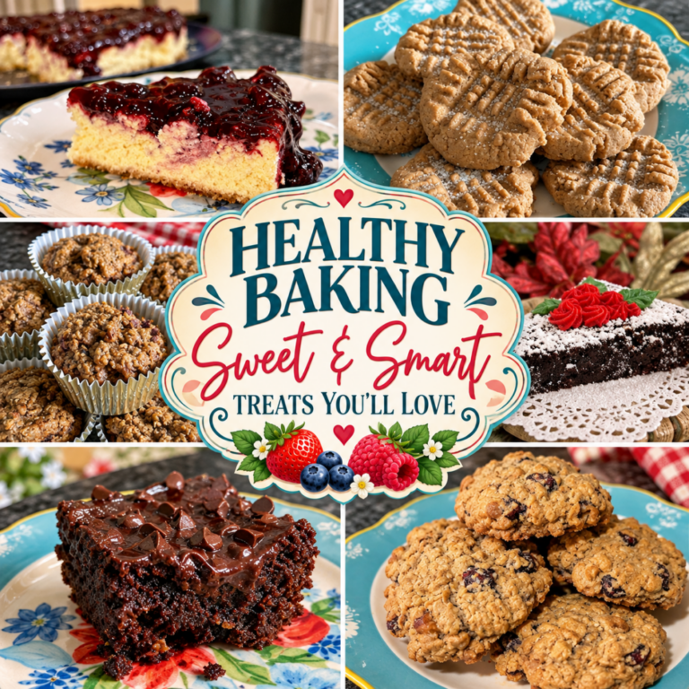Healthy Baking: Sweet and Smart Treats You’ll Love
