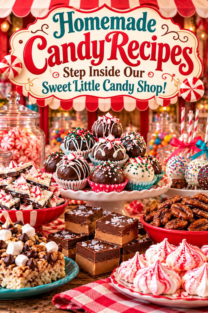 Homemade Candy Recipes: Step Inside Our Sweet Little Candy Shop!