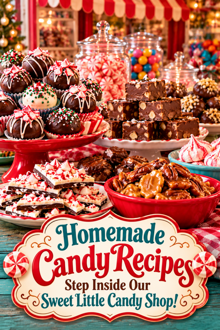 Homemade Candy Recipes: Step Inside Our Sweet Little Candy Shop!
