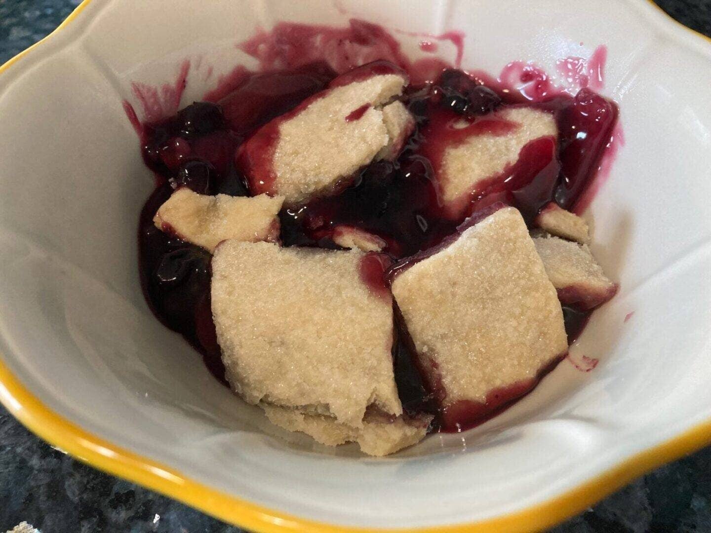 homemade cobbler