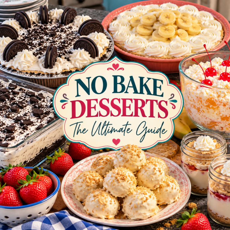 No-Bake Desserts: The Ultimate Guide to Easy, Oven-Free Treats