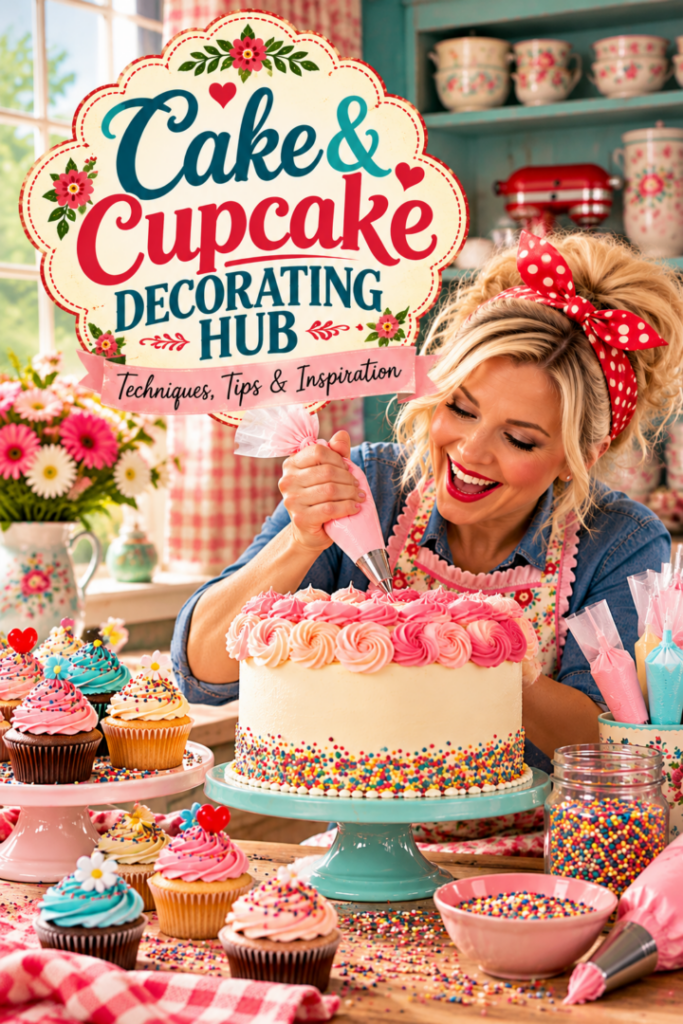 cake and cupcake decorating hub