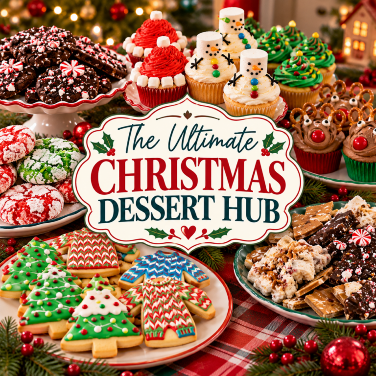 The Ultimate Christmas Dessert Hub: Cookies, Cakes, Candy & Holiday Treats