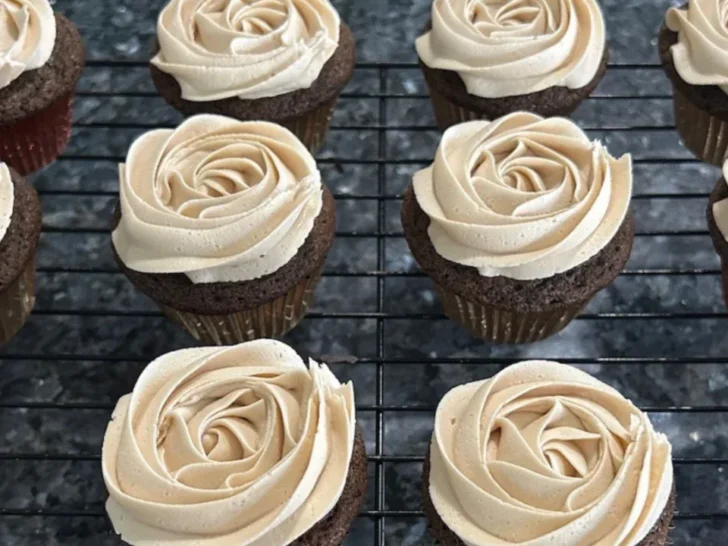 Gingerbread Latte Cupcakes