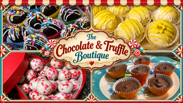 chocolate and truffle recipes from out of the box baking