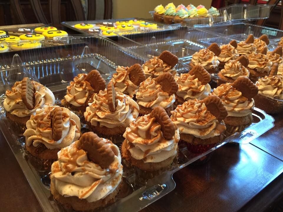 cookie butter cupcakes