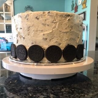 Oreo Layer Cake (Doctored Cake Mix)