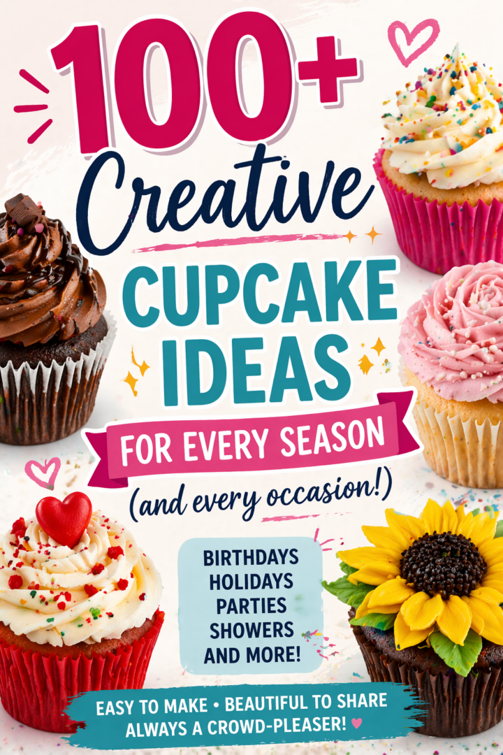100+ creative cupcake ideas pin for pinterest