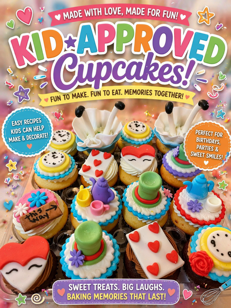 kid-approved cupcake pin