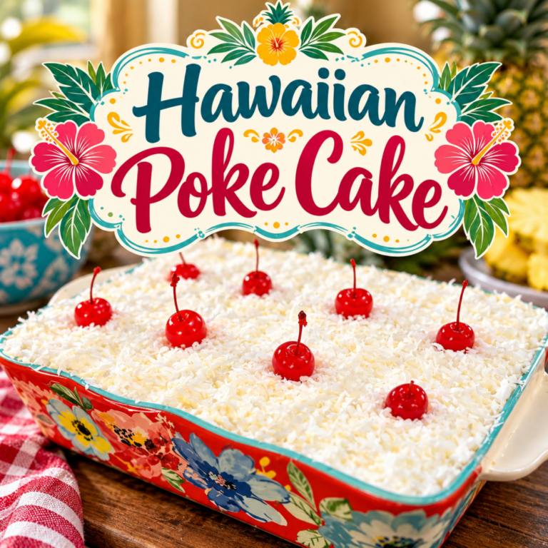 Hawaiian Poke Cake (Hawaiian Cream Cake Recipe)
