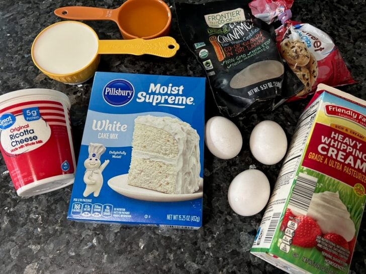 cannoli cupcake ingredients