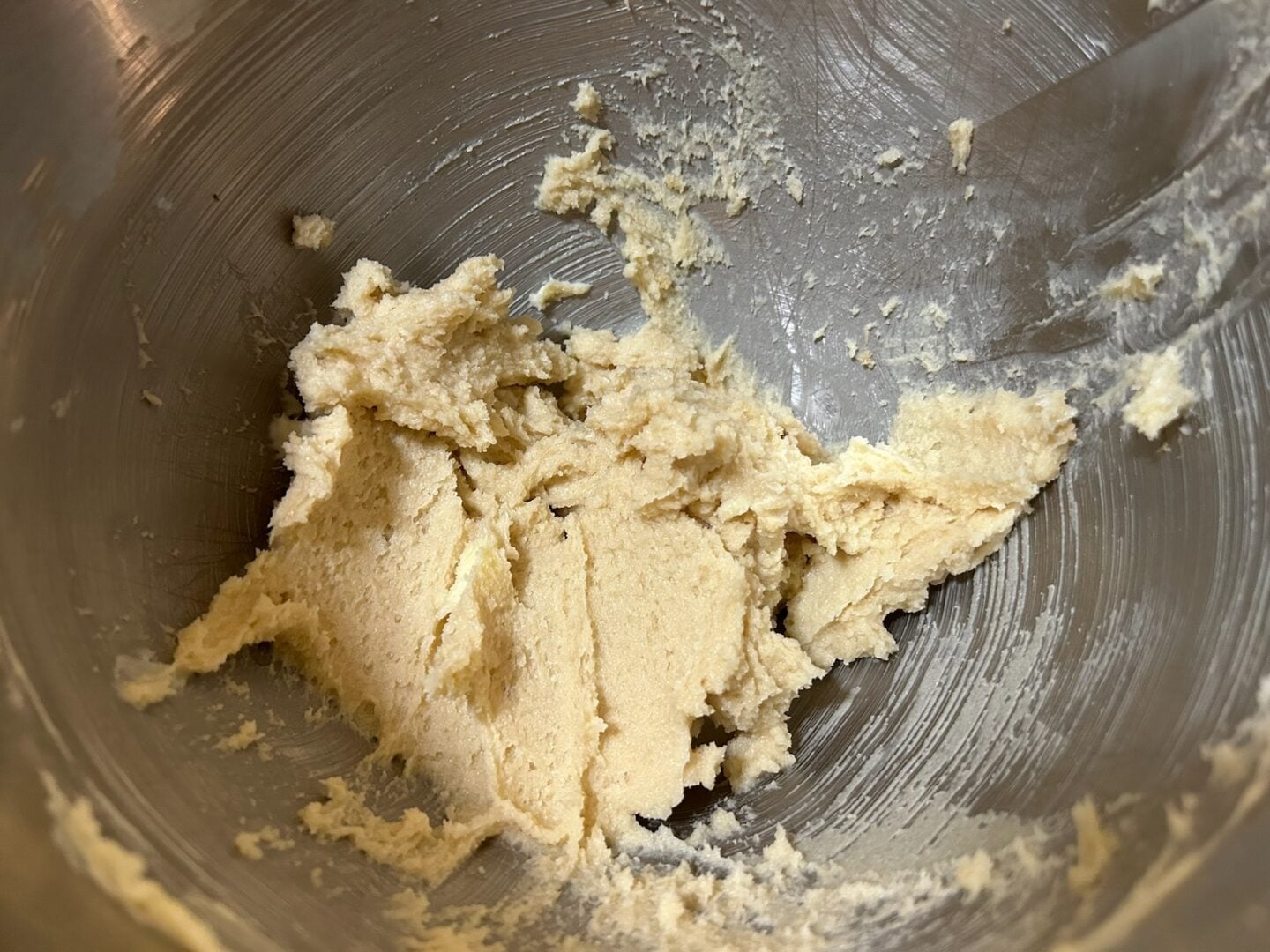 cookie dough in bowl