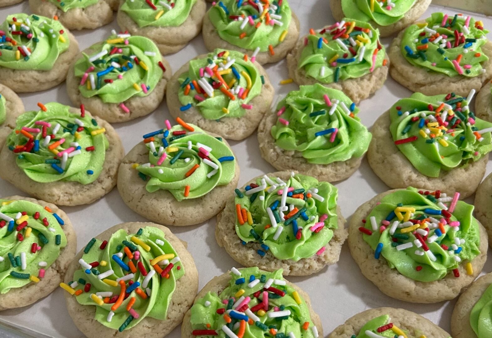 Super Soft Cream Cheese Sugar Cookies (With Buttercream Frosting)