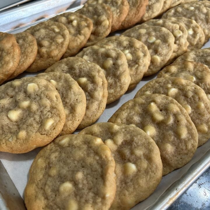 White Chocolate Macadamia Nut Cookies