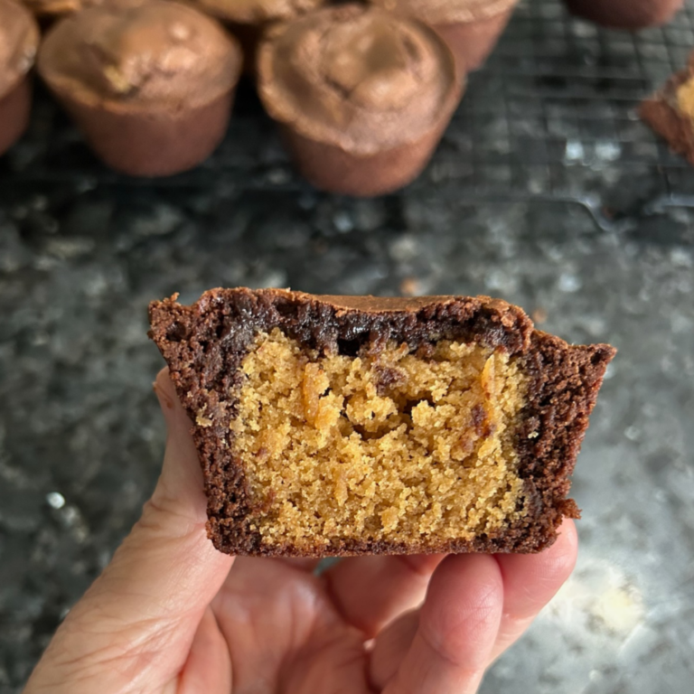 Peanut Butter Brookie Cookie Cups