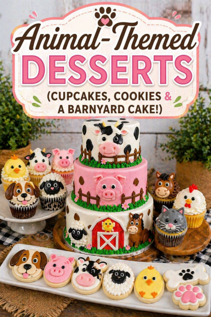 animal themed desserts