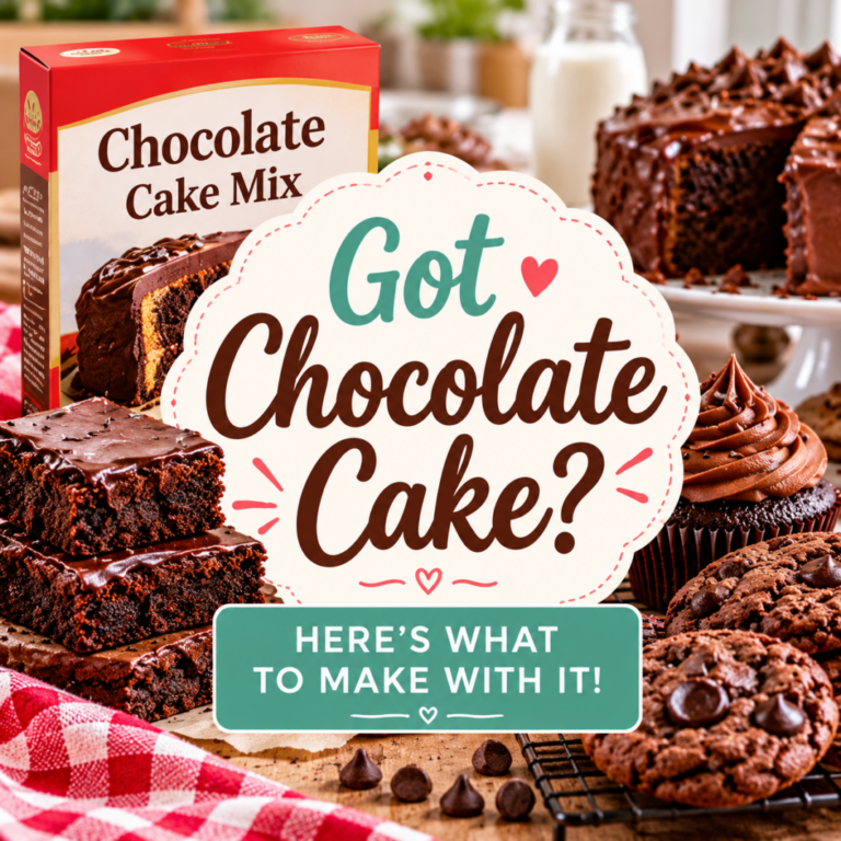 Got a Box of Chocolate Cake Mix? Here's What to Make With It