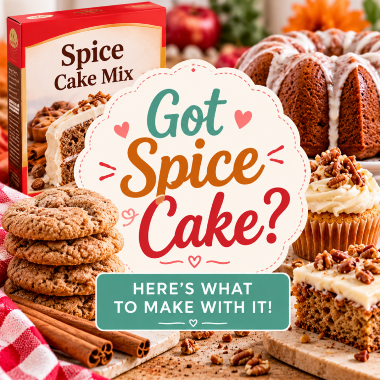 Got a Box of Spice Cake Mix? Here’s What to Make With It