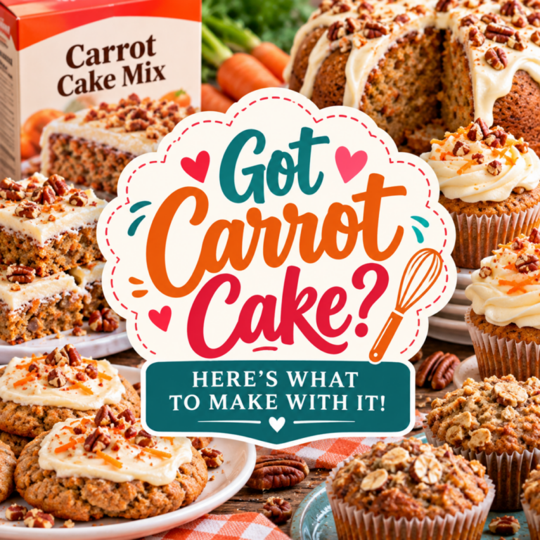 Got a Box of Carrot Cake Mix? Here's What to Make With It!