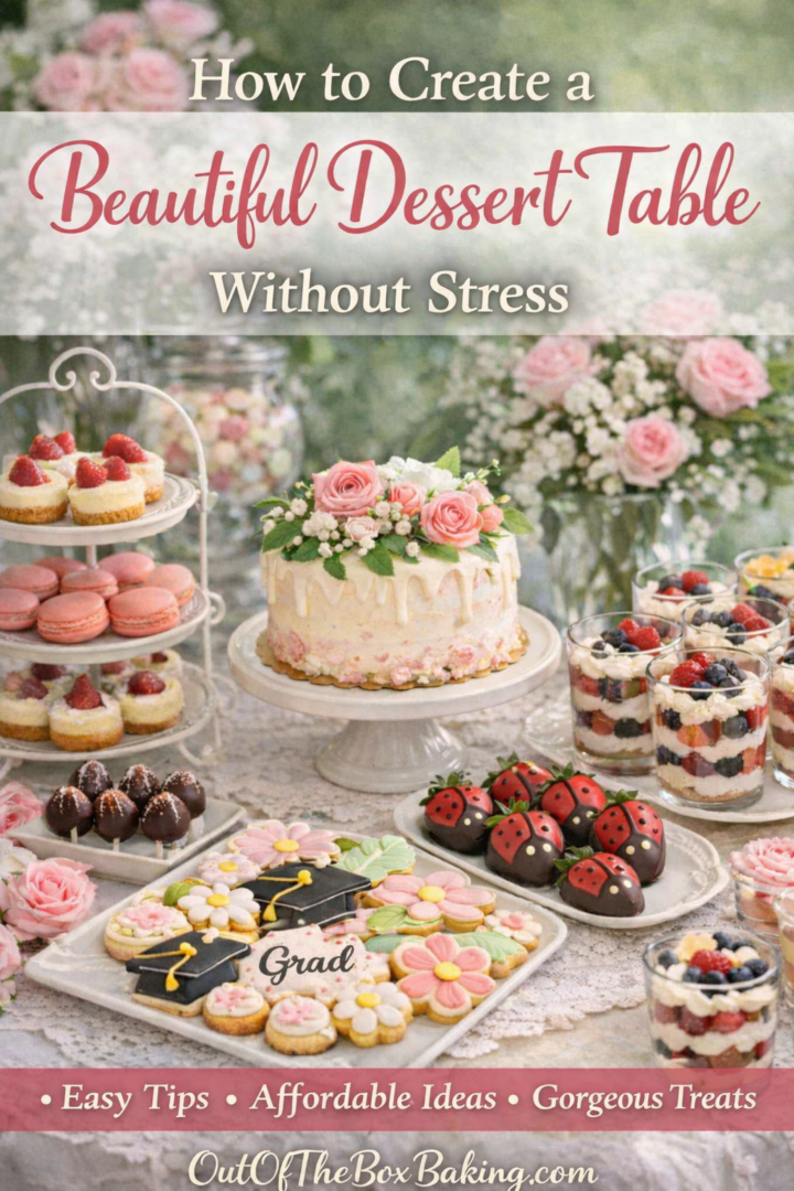 How to Create a Beautiful Dessert Table (Without Stress) - Out of the ...