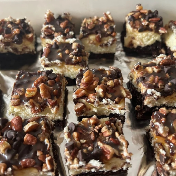 Brownie Bottom Cheesecake Bars