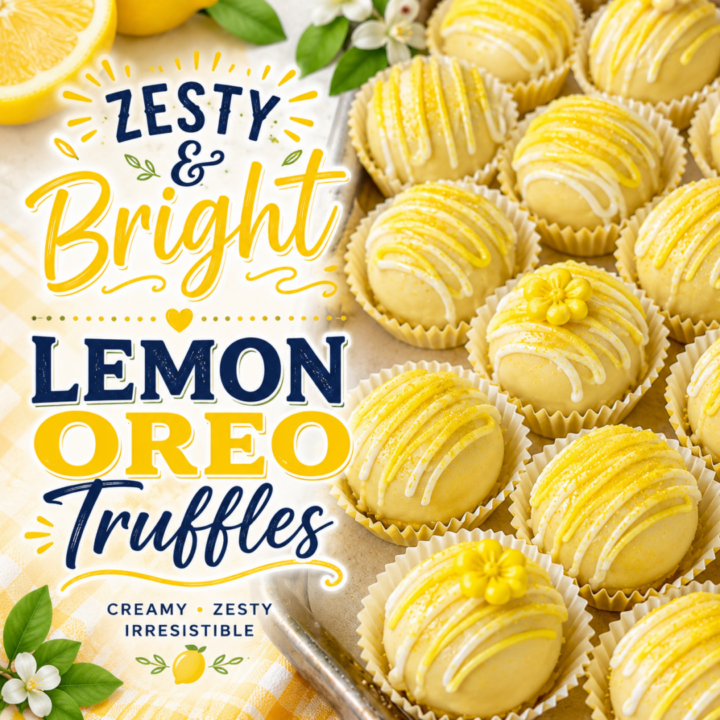 Lemon Oreo Truffles